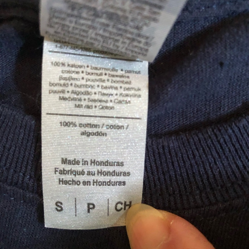 Gildan Navy Heritage Classic Short Sleeve Tee *NWOT* - Picture 5 of 5
